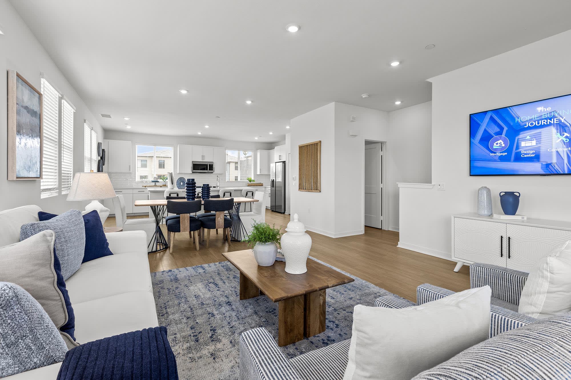 Overall Interior – Plan Seven at Mason in Anaheim, CA by Landsea Homes