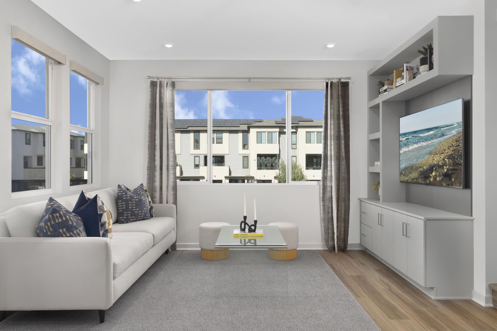 Great Room – Plan Two at Mason in Anaheim, CA by Landsea Homes