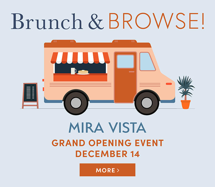 Brunch & Browse | Mira Vista Grand Opening Event