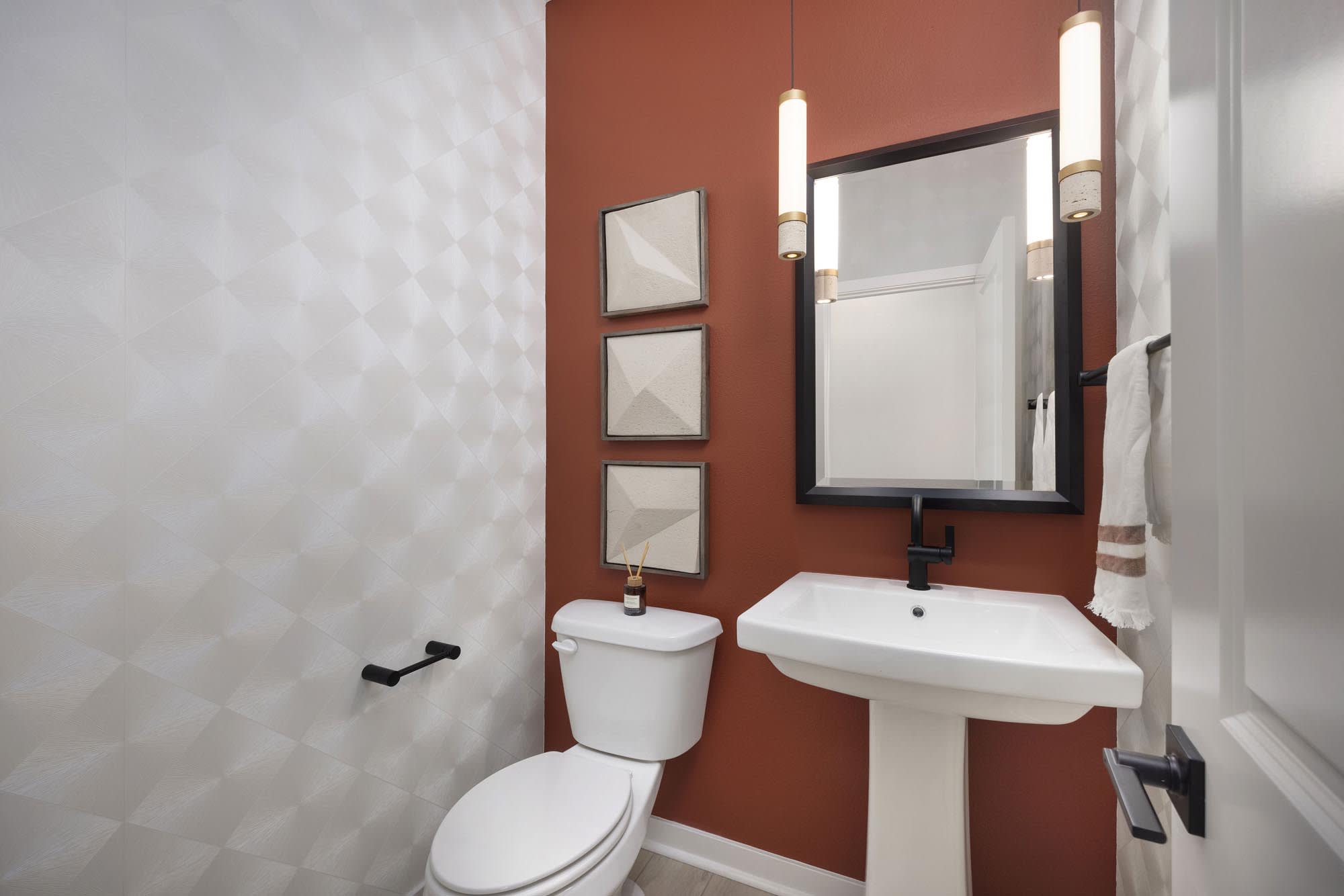 Powder Room – Plan Five at Mason in Anaheim, CA by Landsea Homes