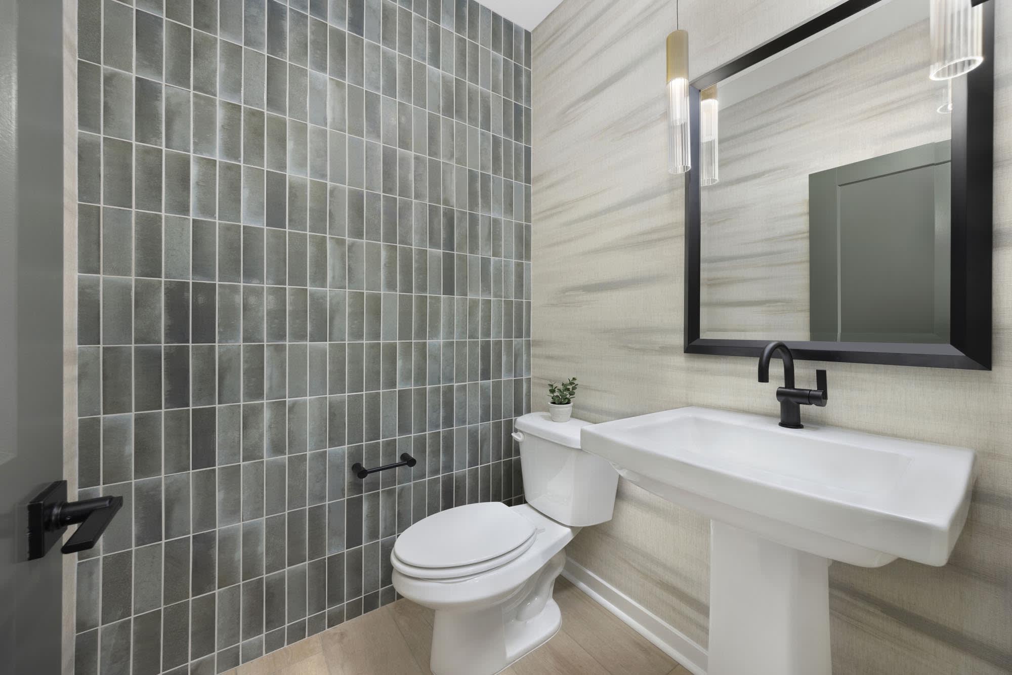 Powder Room – Plan Six at Mason in Anaheim, CA by Landsea Homes