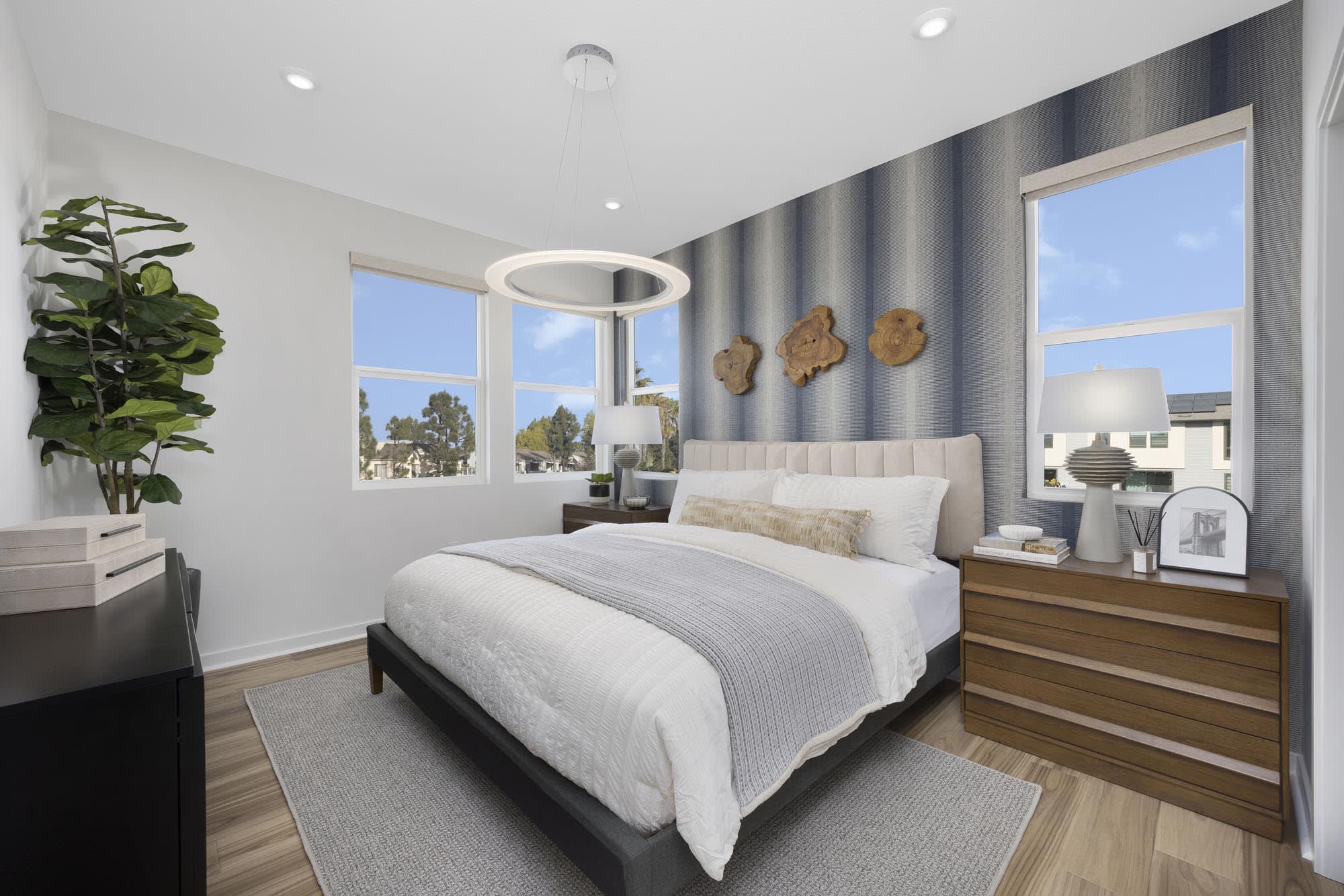 Primary Bedroom – Plan Two at Mason in Anaheim, CA by Landsea Homes