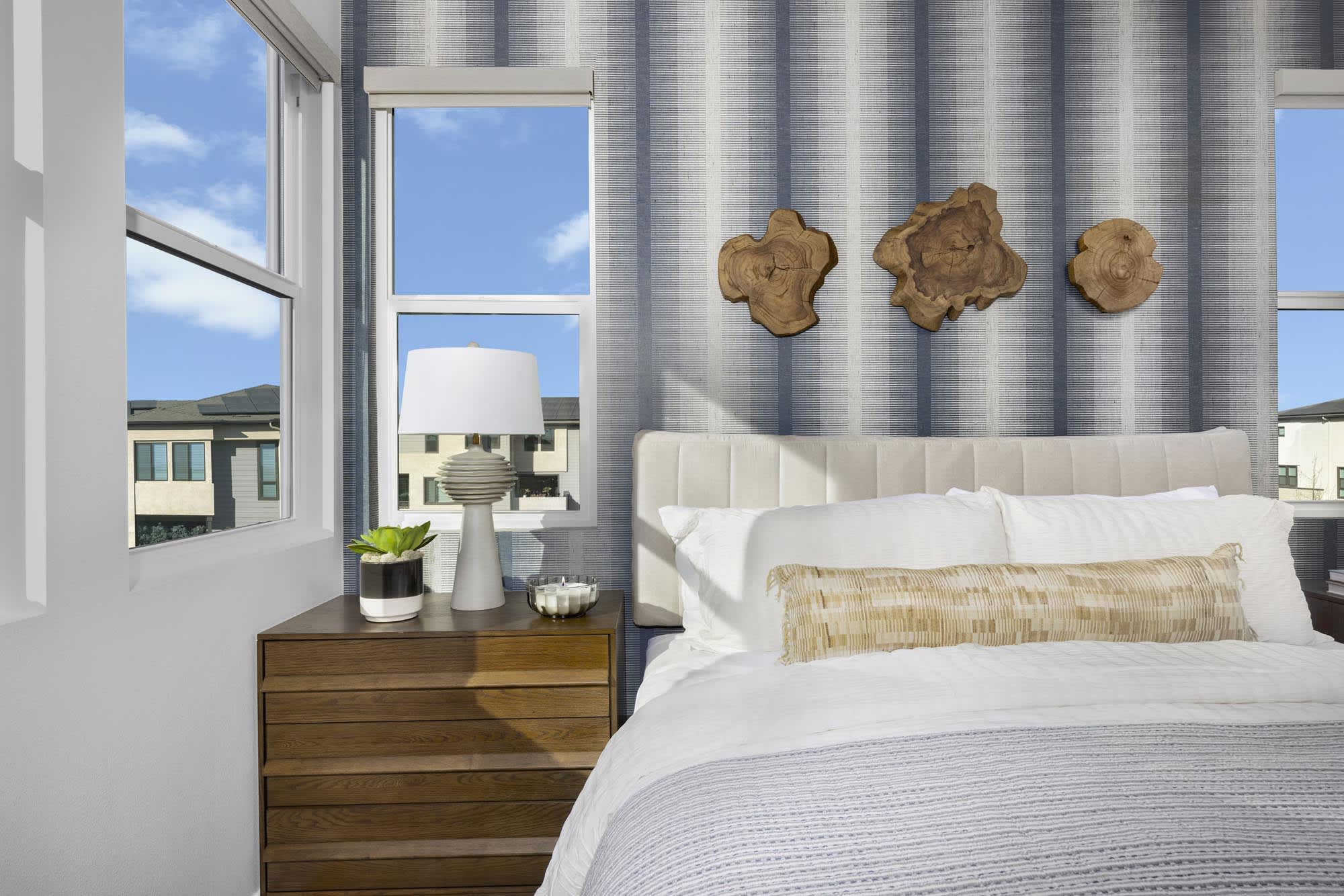 Primary Bedroom – Plan Two at Mason in Anaheim, CA by Landsea Homes