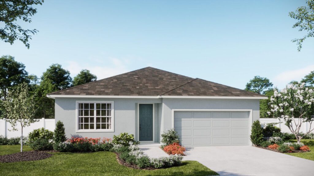 Traditional Elevation | Haven | Marion Ridge | New Homes in Haines City, FL | Landsea Homes