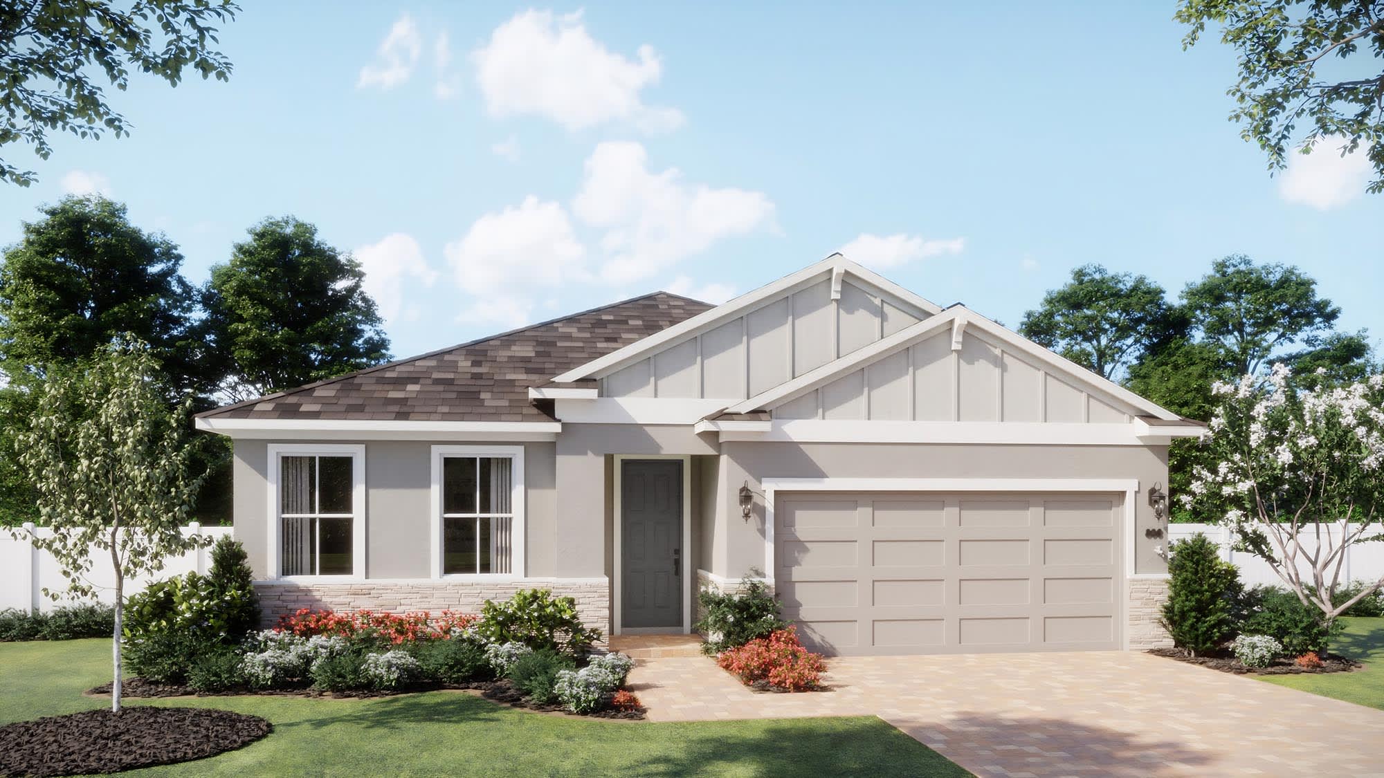 Vernacular Elevation - Wellington | New Homes in Central, FL by Landsea Homes