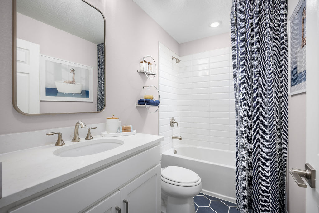 Bathroom 2 | Alexandria Model | Brack Ranch in St. Cloud, FL | Landsea Homes