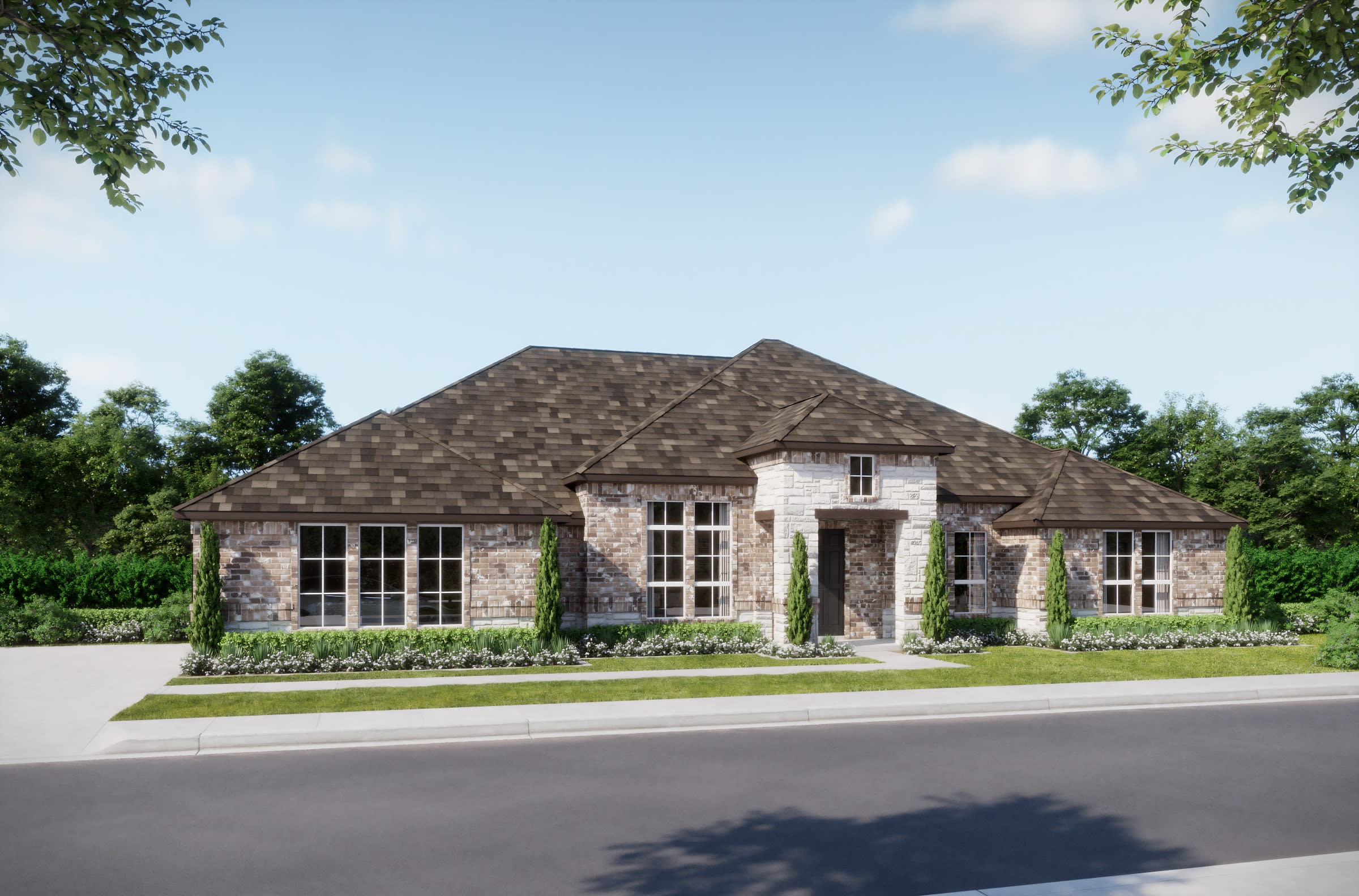 Concept 3382 A with Stone - Landsea Homes - DFW