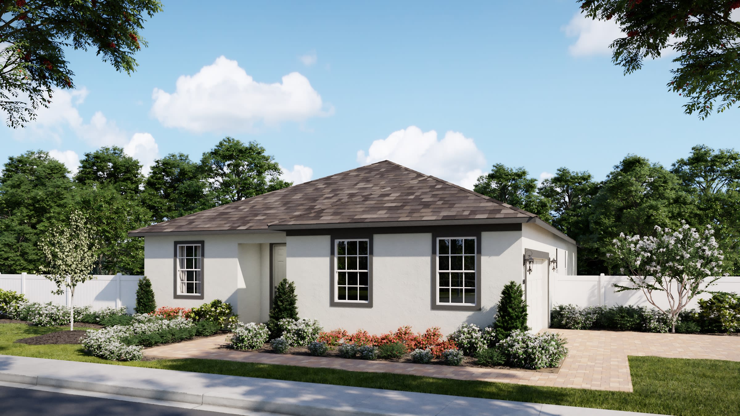 Traditional Elevation - Miles at Brack Ranch in St. Cloud, FL by Landsea Homes