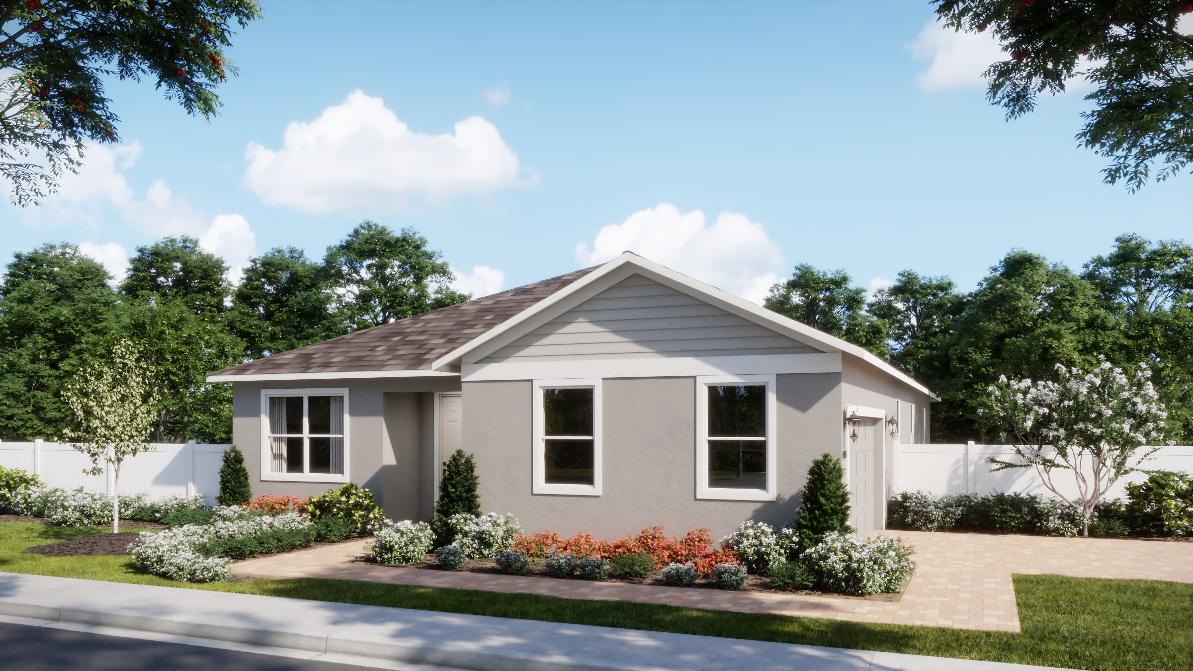 Transitional Elevation - Miles at Brack Ranch in St. Cloud, FL by Landsea Homes