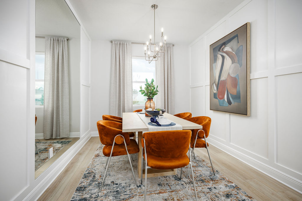 Dining Room | Alexandria Model | Brack Ranch in St. Cloud, FL | Landsea Homes