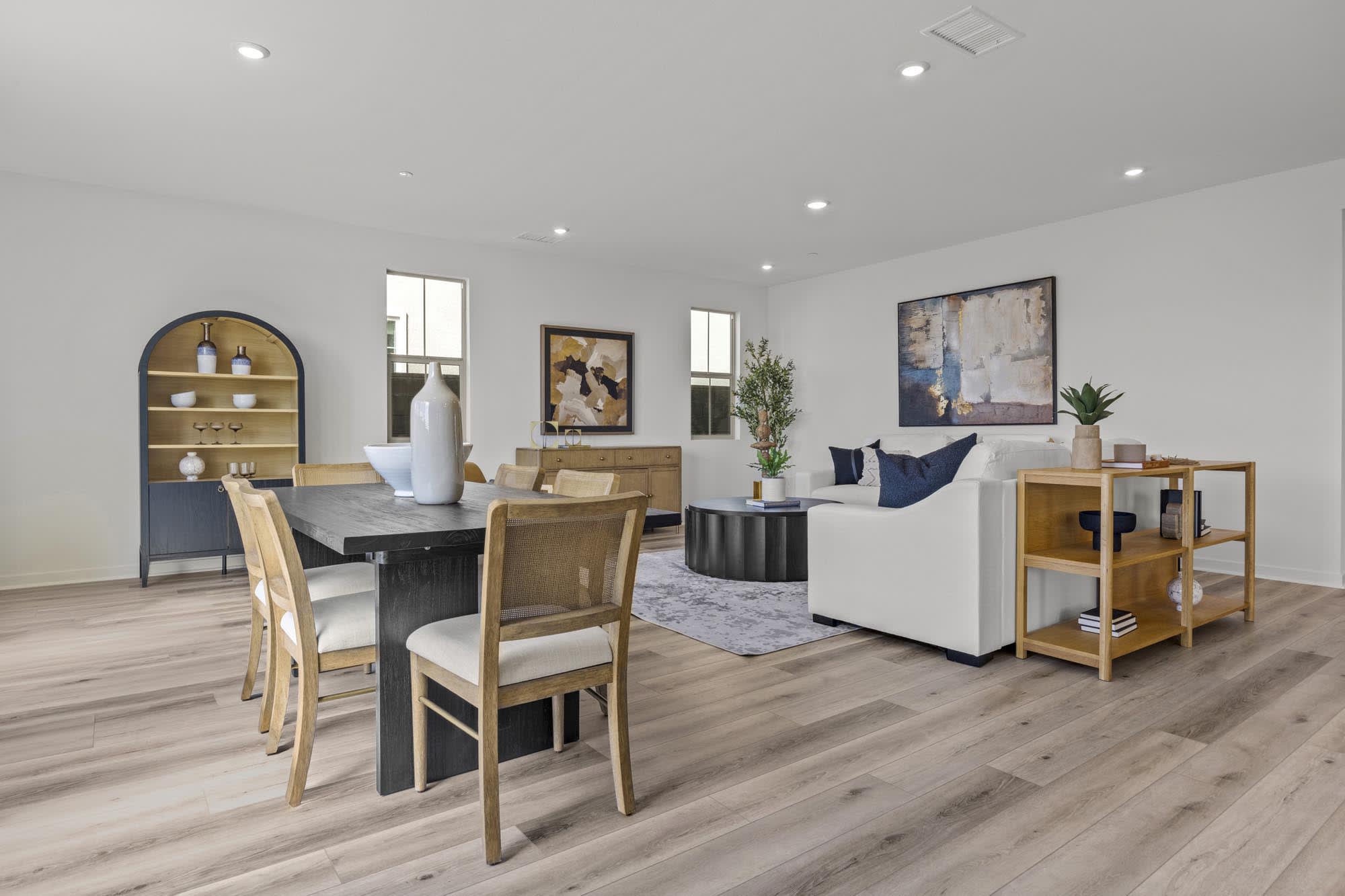 Dining Room to Great Room | Lot 184 | Wildstar at Narra Hills in Fontana, CA by Landsea Homes