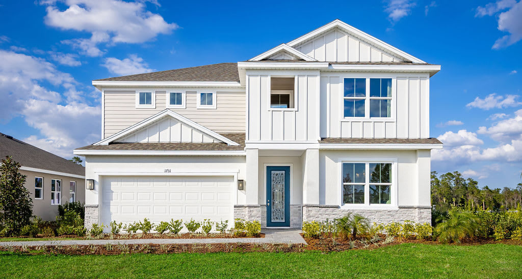 Exterior | Alexandria Model | Brack Ranch in St. Cloud, FL | Landsea Homes