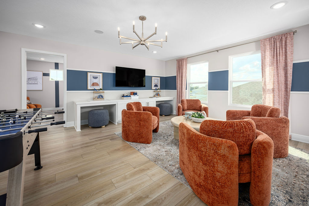 Game Room | Alexandria Model | Brack Ranch in St. Cloud, FL | Landsea Homes