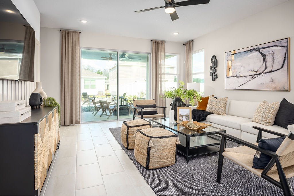 Great Room | Meadowood | New Homes in Central, FL by Landsea Homes