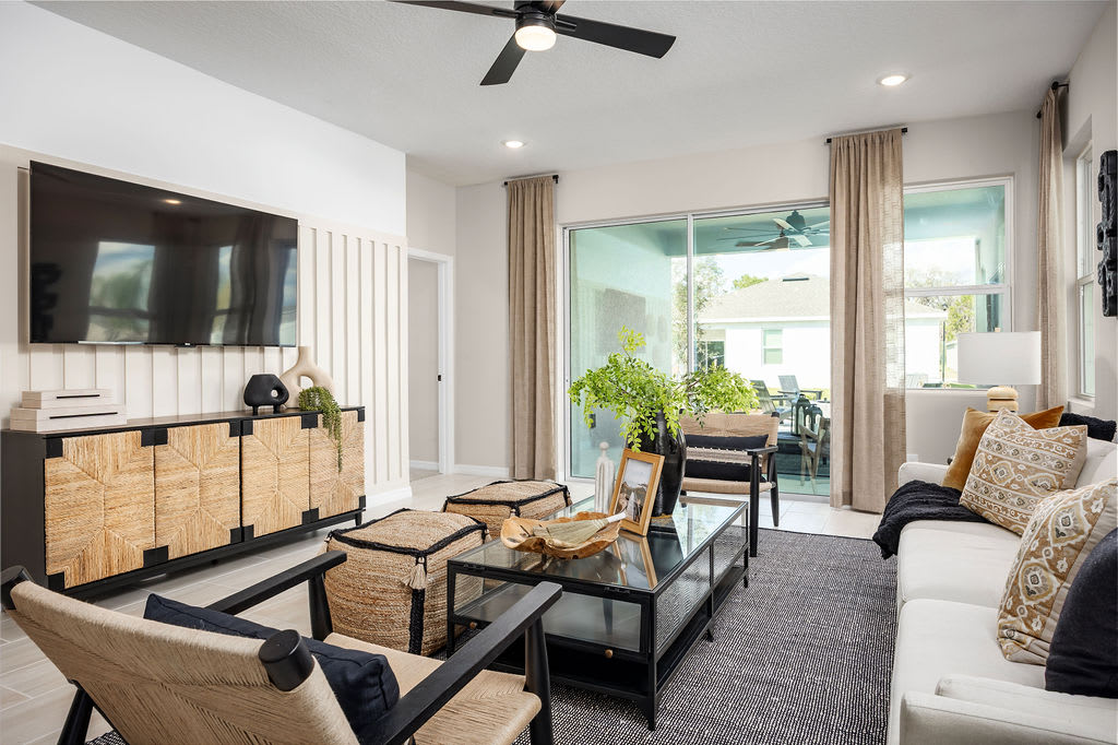 Great Room | Meadowood | New Homes in Central, FL by Landsea Homes