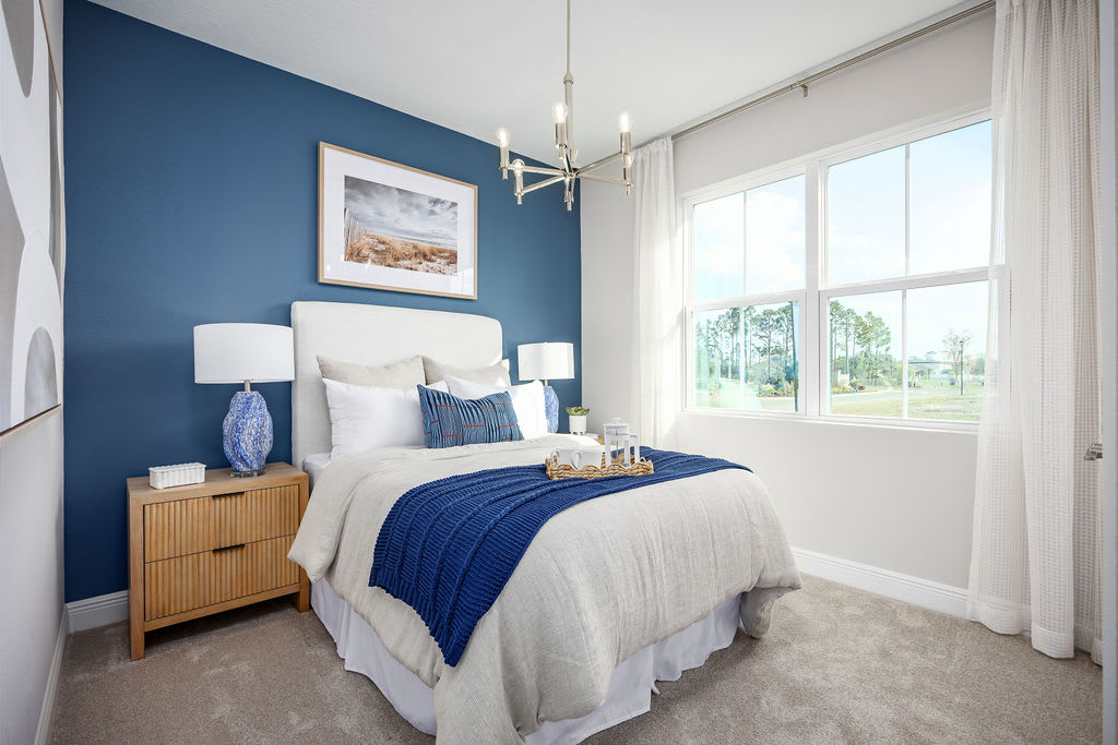 Guest Bedroom | Alexandria Model | Brack Ranch in St. Cloud, FL | Landsea Homes