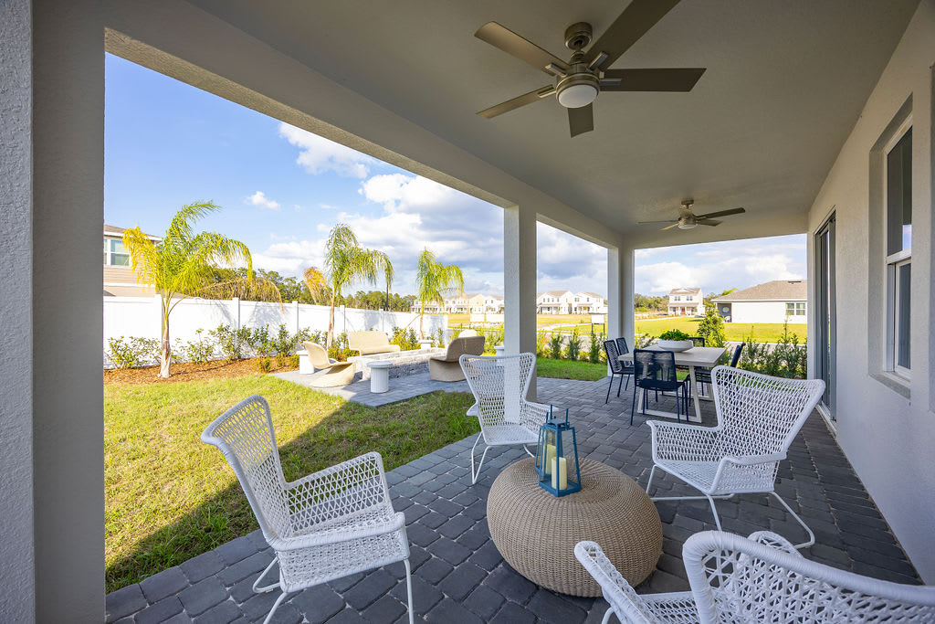 Lanai | Alexandria Model | Brack Ranch in St. Cloud, FL | Landsea Homes