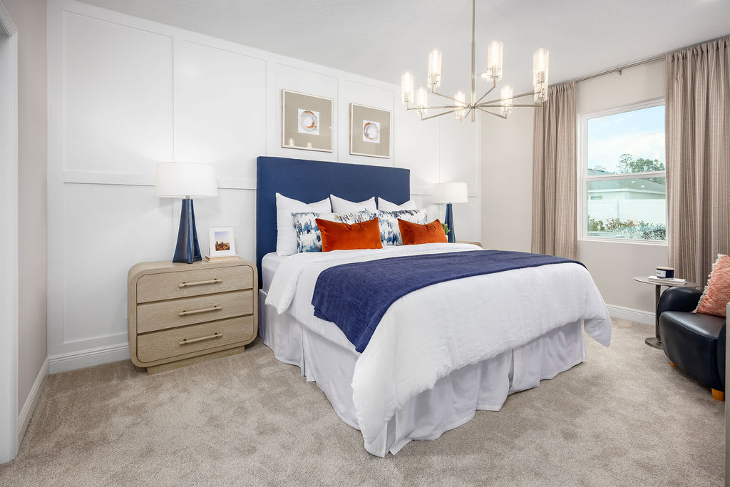Primary Bedroom | Alexandria Model | Brack Ranch in St. Cloud, FL | Landsea Homes