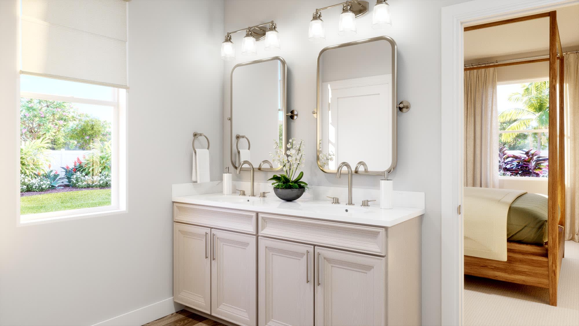 Primary Bath - Wellington at Brack Ranch in St. Cloud, FL by Landsea Homes