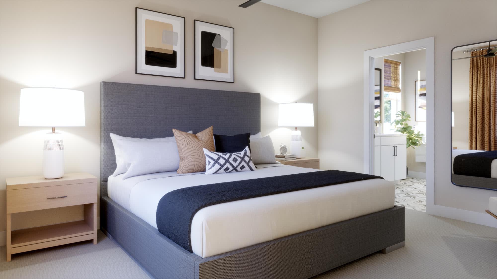 Primary Bedroom | Haven | Marion Ridge | New Homes in Haines City, FL | Landsea Homes