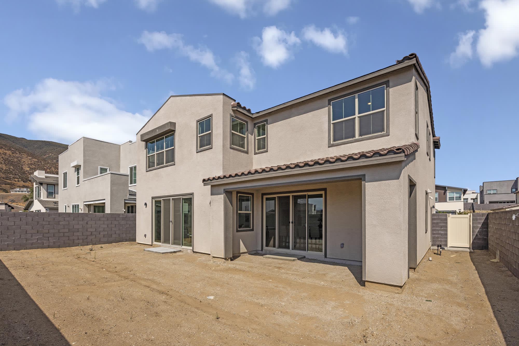 Rear Exterior | Lot 184 | Wildstar at Narra Hills in Fontana, CA by Landsea Homes