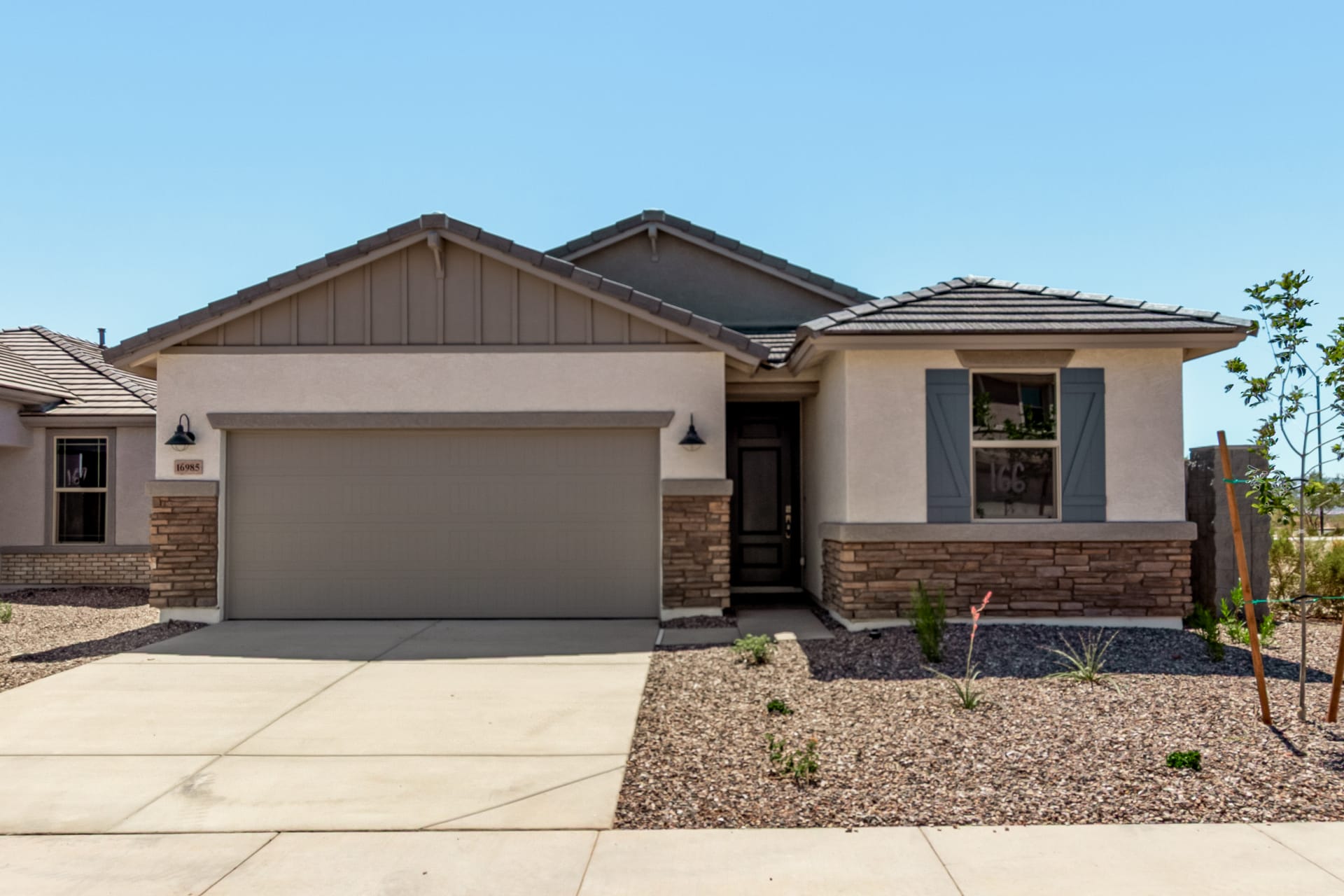 Lot 166 | Sabino Floorplan | Sunrise - Canyon Series | Surprise, AZ | Landsea Homes