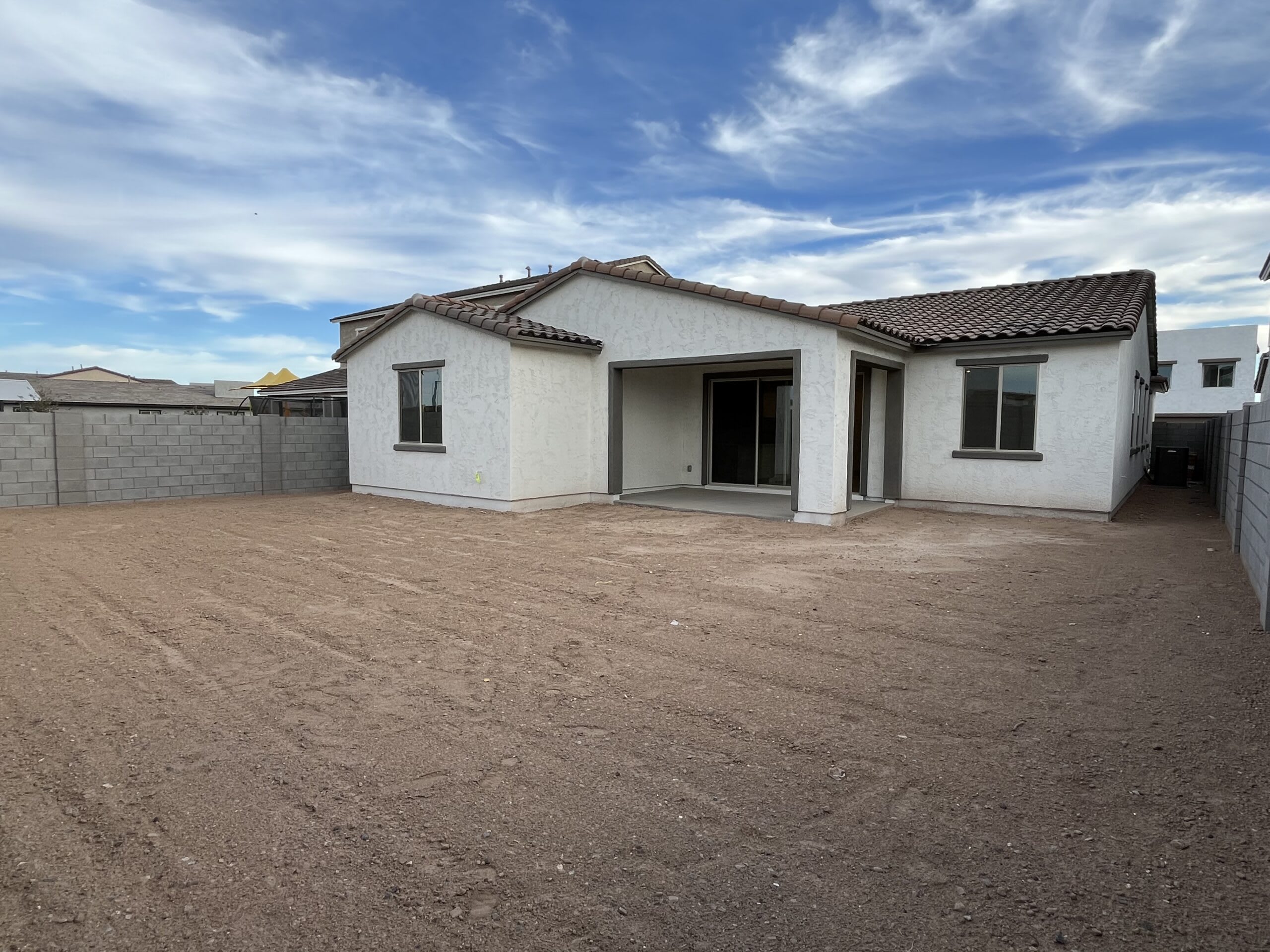 Lot 99 | Backyard & Patio | Alani | Harvest at Citrus Park | New Homes in Goodyear, AZ | Landsea Homes