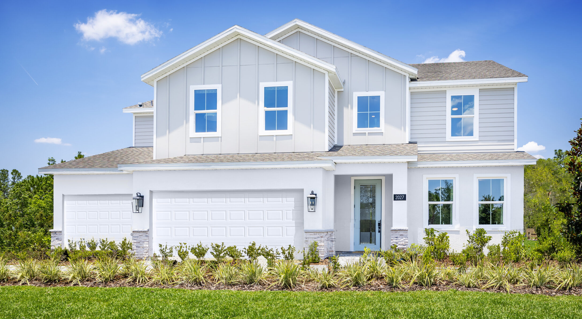Spacious Living Starts Here! Discover the convenience of 3-car garages on select large homesites at Trinity Gardens in DeLand, FL