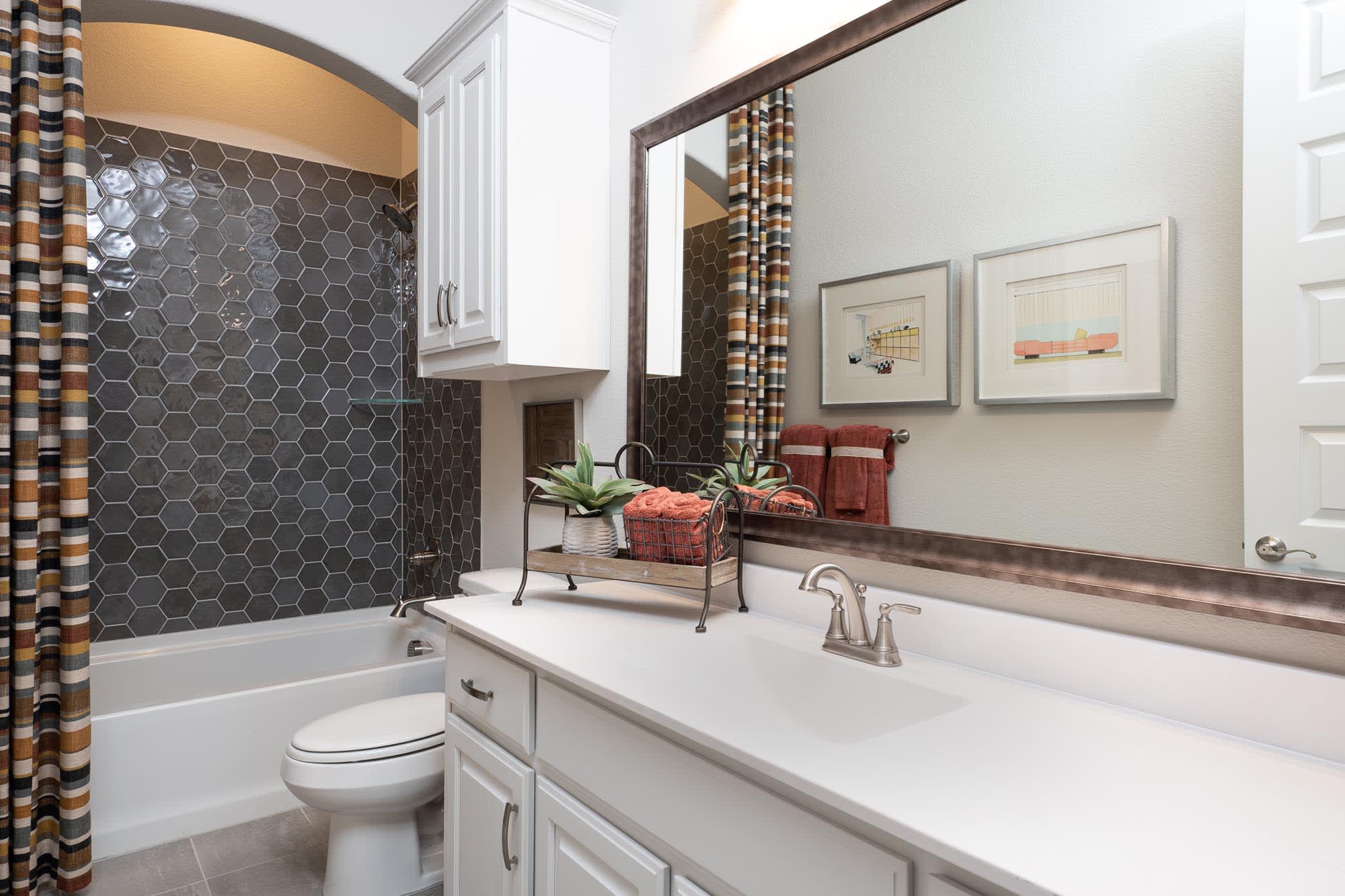 Bathroom | Concept 3141 at Paloma Ranch in New Fairview, TX by Landsea Homes