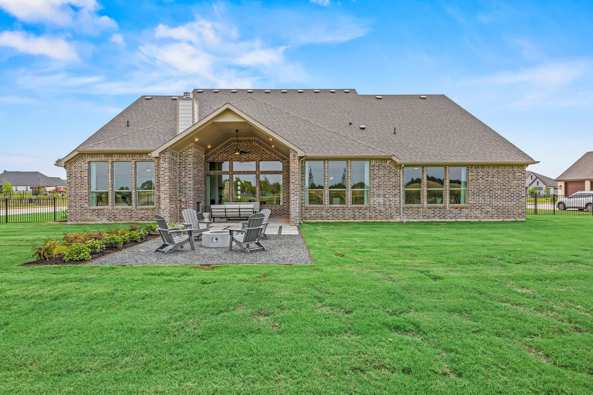 Rear Exterior | Paloma Ranch in New Fairview, TX by Landsea Homes