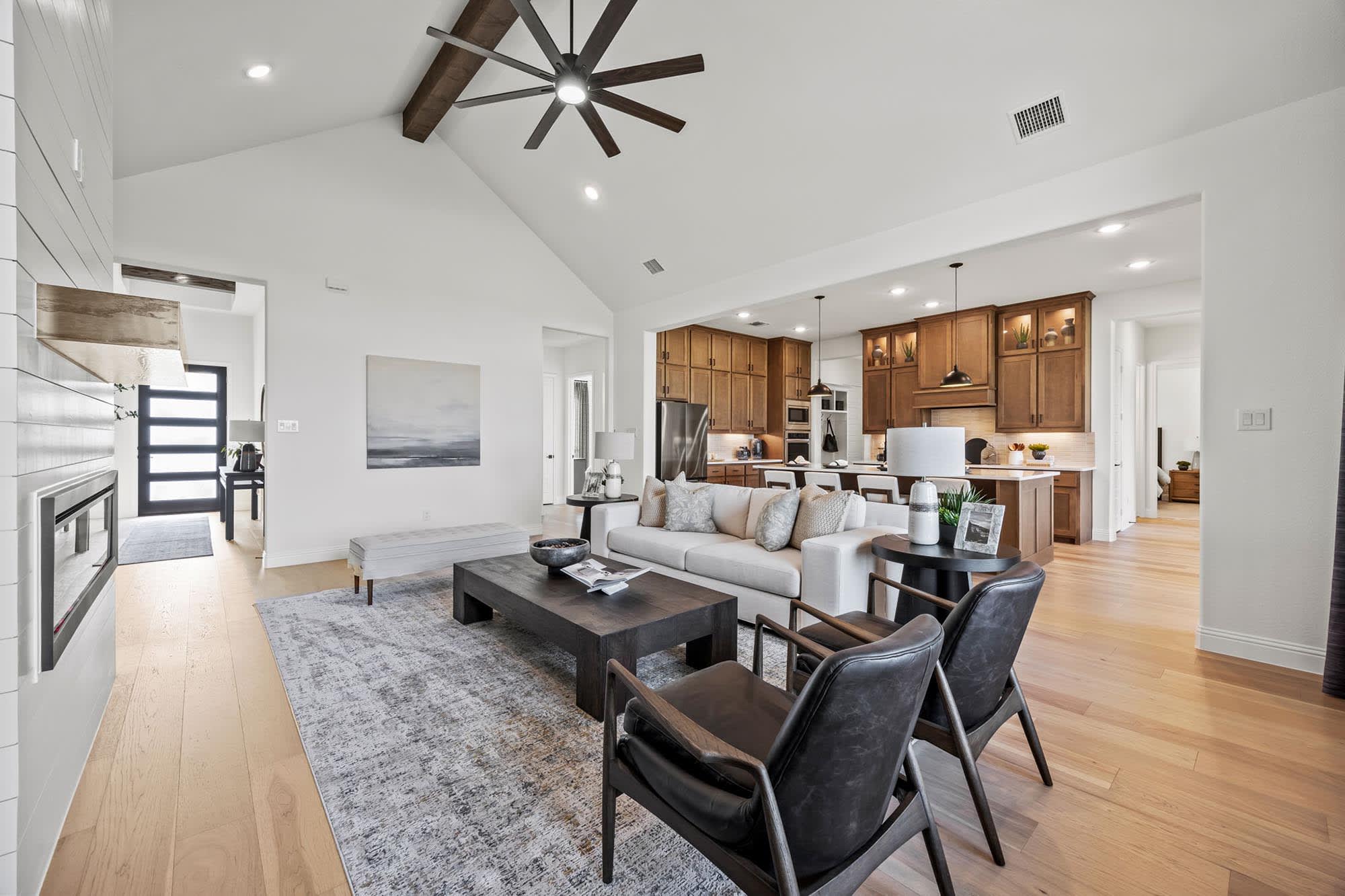 Great Room | Paloma Ranch in New Fairview, TX by Landsea Homes