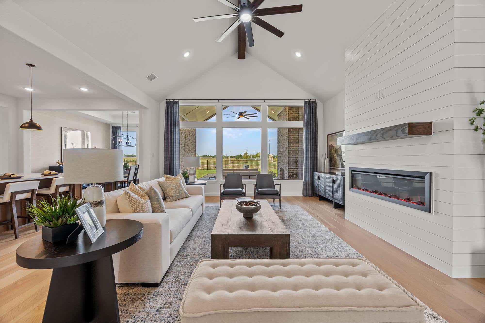 Great Room | Paloma Ranch in New Fairview, TX by Landsea Homes