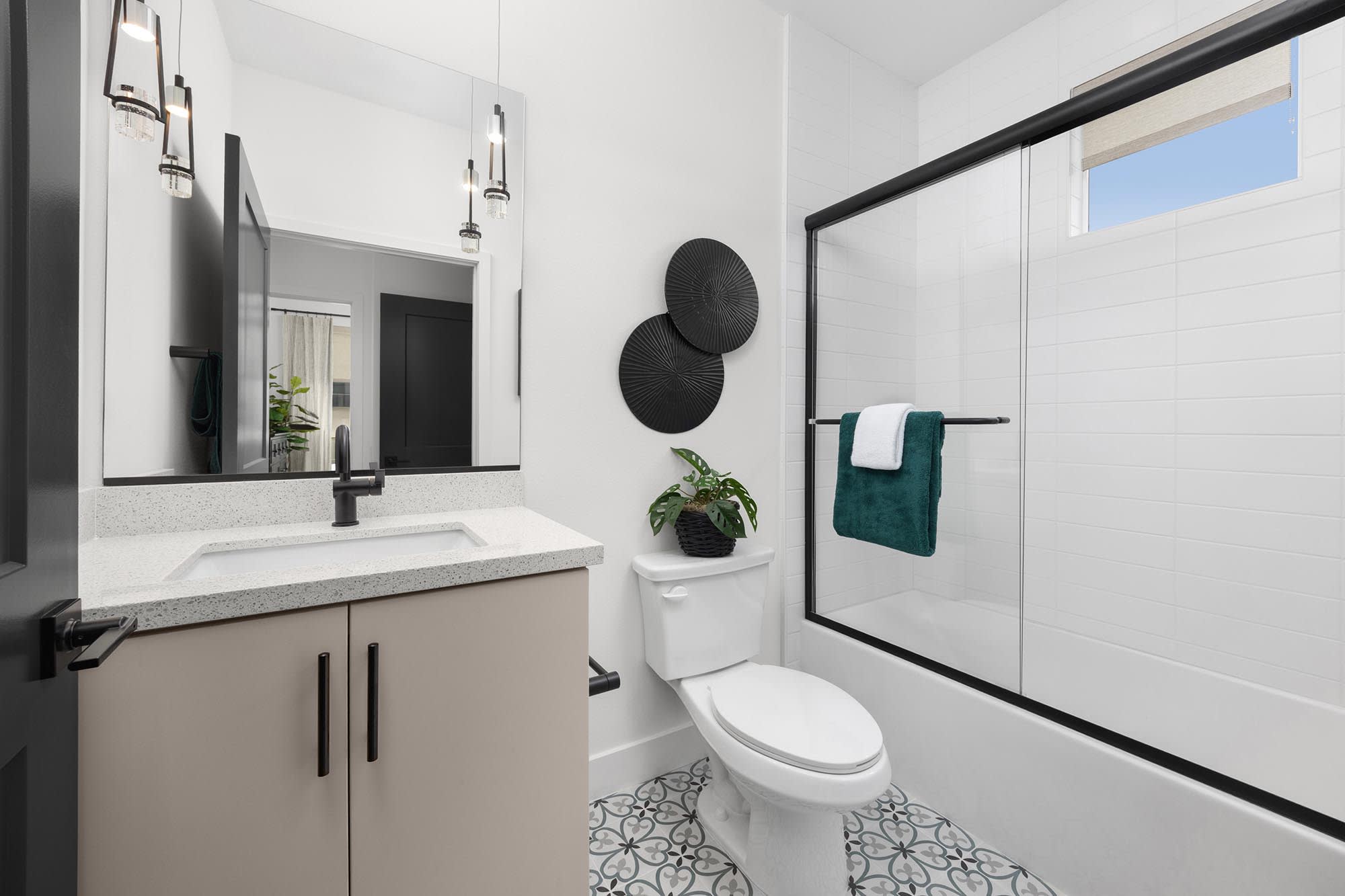 Bath – Plan Four | Essex + Gage in Huntington Beach, CA by Landsea Homes