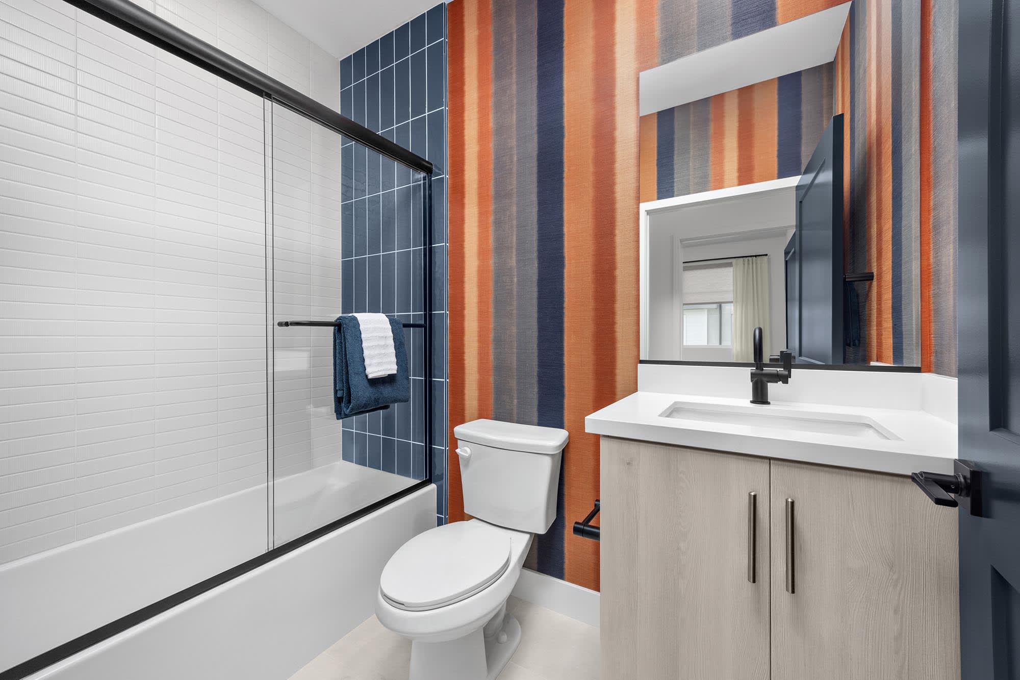 Bath – Plan Three | Essex + Gage in Huntington Beach, CA by Landsea Homes