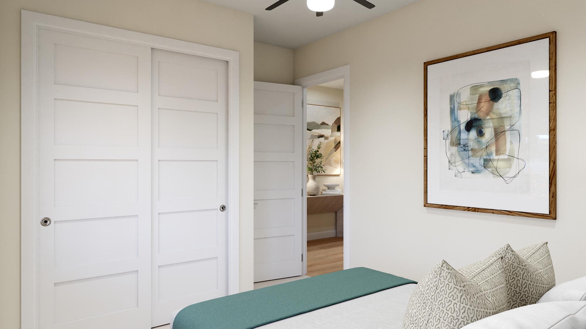 Bedroom | Willow at Cypress Bluff in Groveland, FL by Landsea Homes