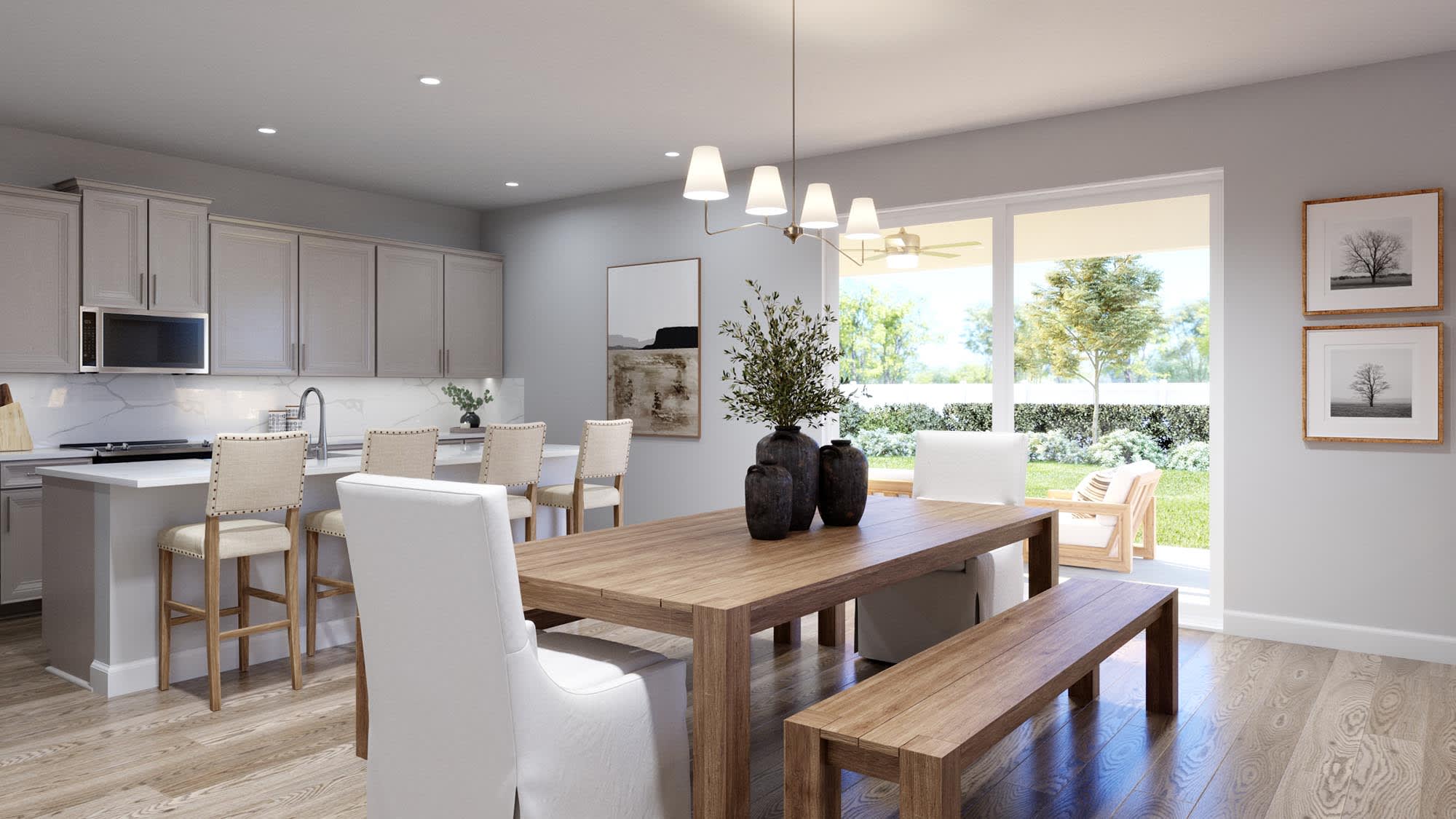 Dining Room | Lotus at Cypress Bluff in Groveland, FL by Landsea Homes