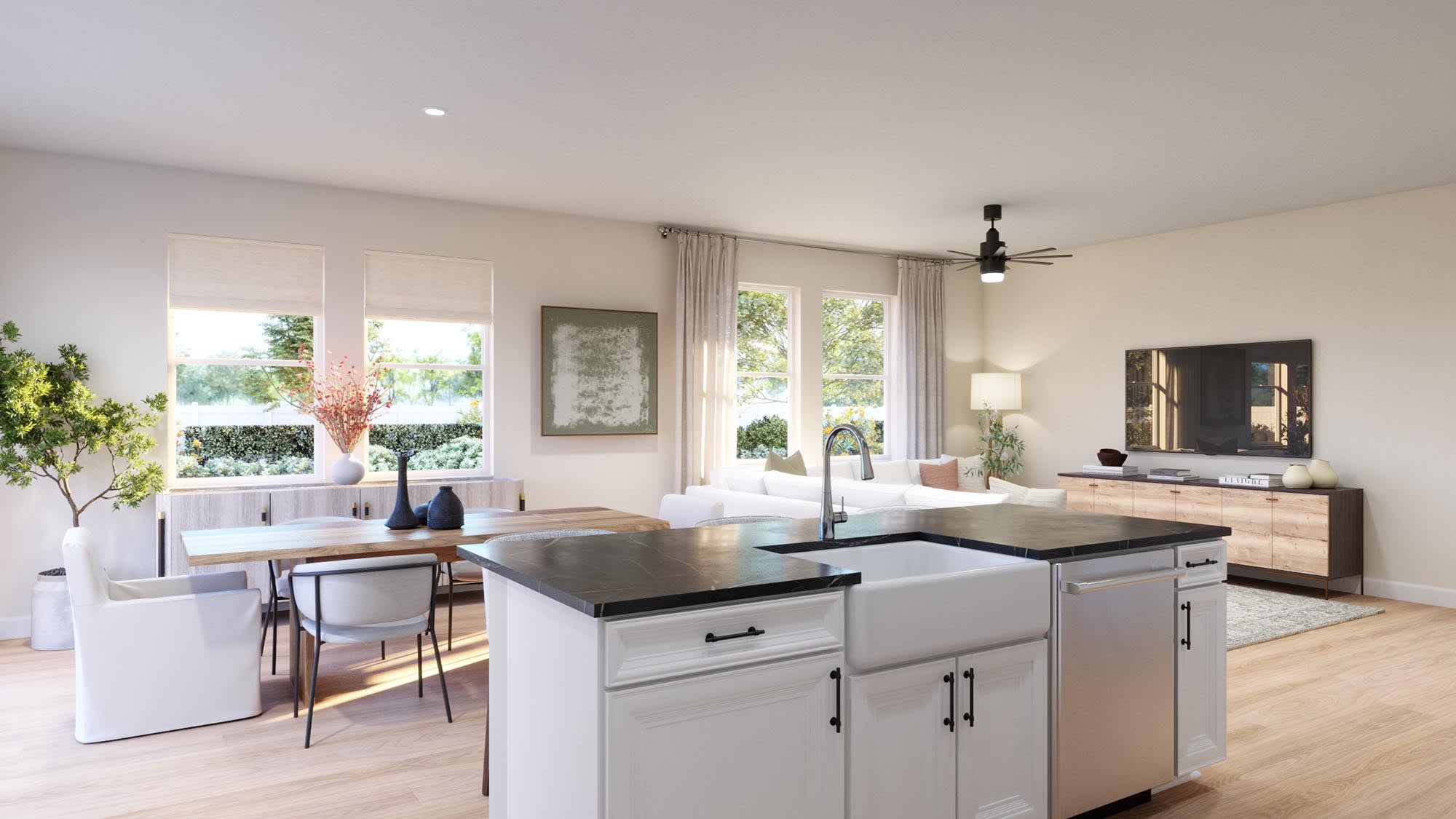 Kitchen | Willow at Cypress Bluff in Groveland, FL by Landsea Homes