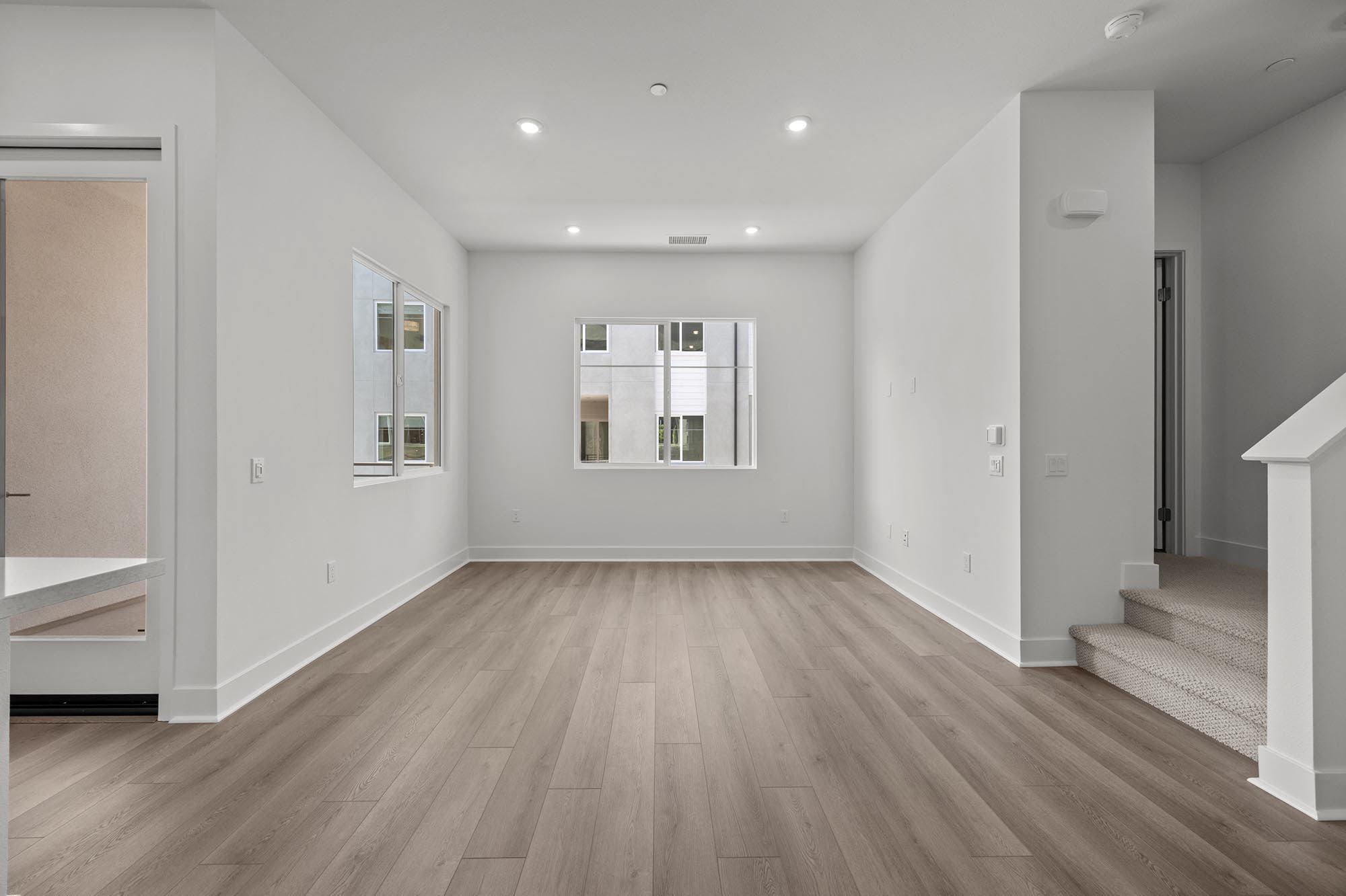 Living Room – Plan One | Essex + Gage in Huntington Beach, CA by Landsea Homes