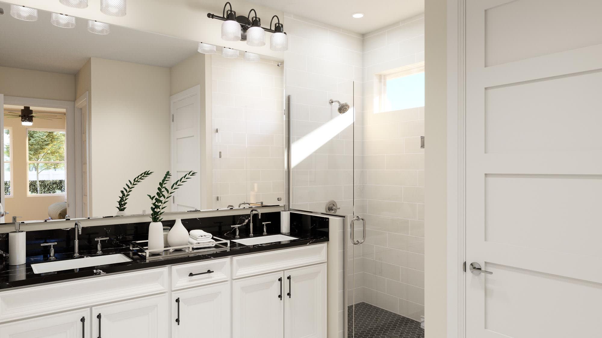 Primary Bath | Willow at Cypress Bluff in Groveland, FL by Landsea Homes