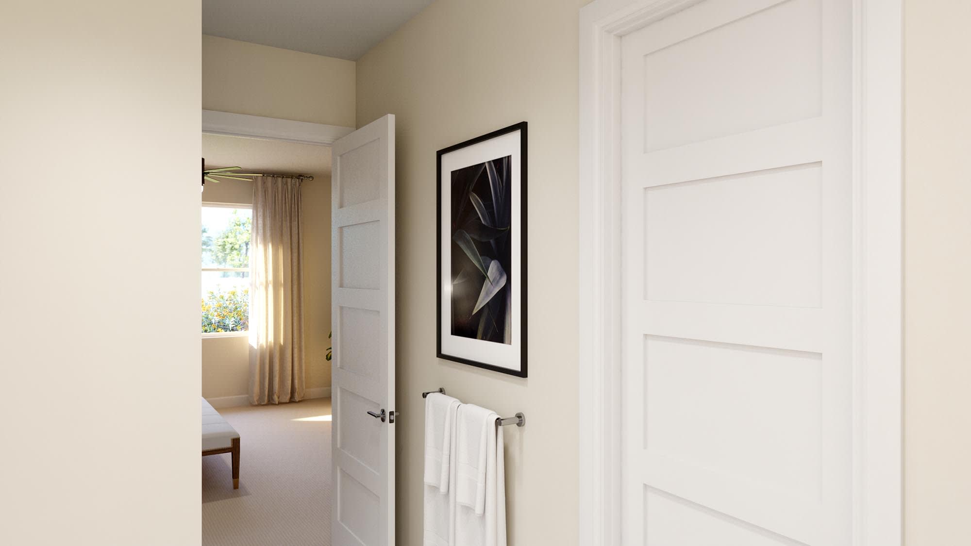 Primary Bath | Willow at Cypress Bluff in Groveland, FL by Landsea Homes