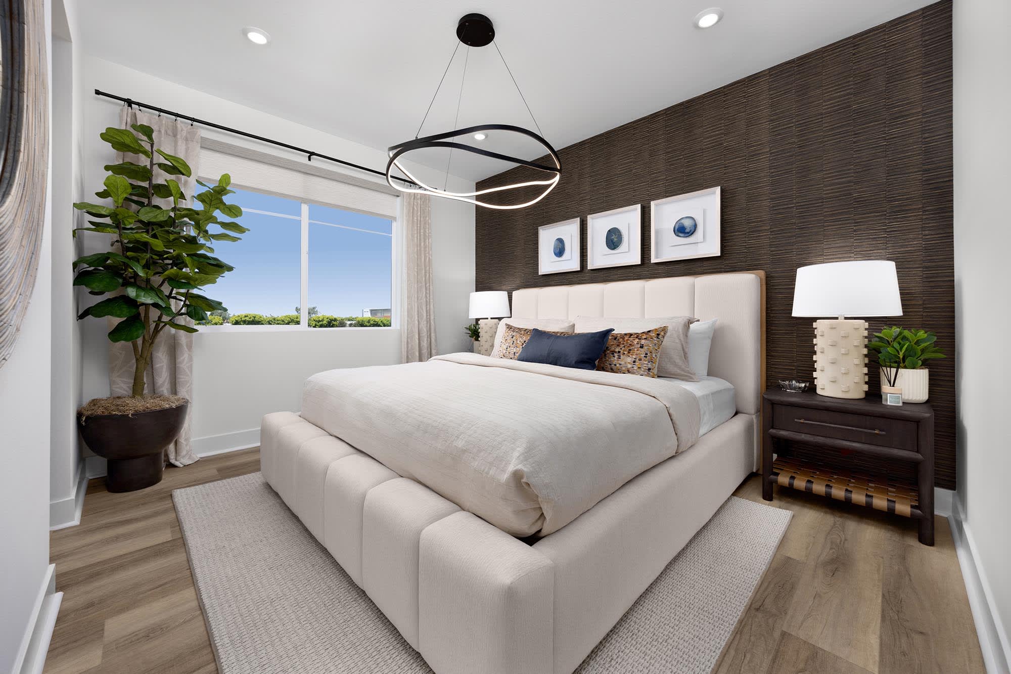 Primary Bedroom – Plan Three | Essex + Gage in Huntington Beach, CA by Landsea Homes