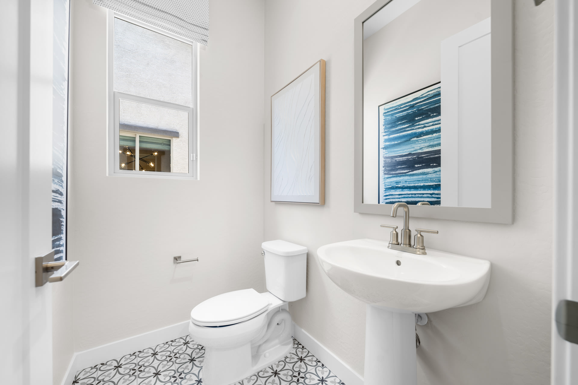 Powder Bathroom | Libra Model Home | Rialta | New homes in Mesa, Arizona | Landsea Homes