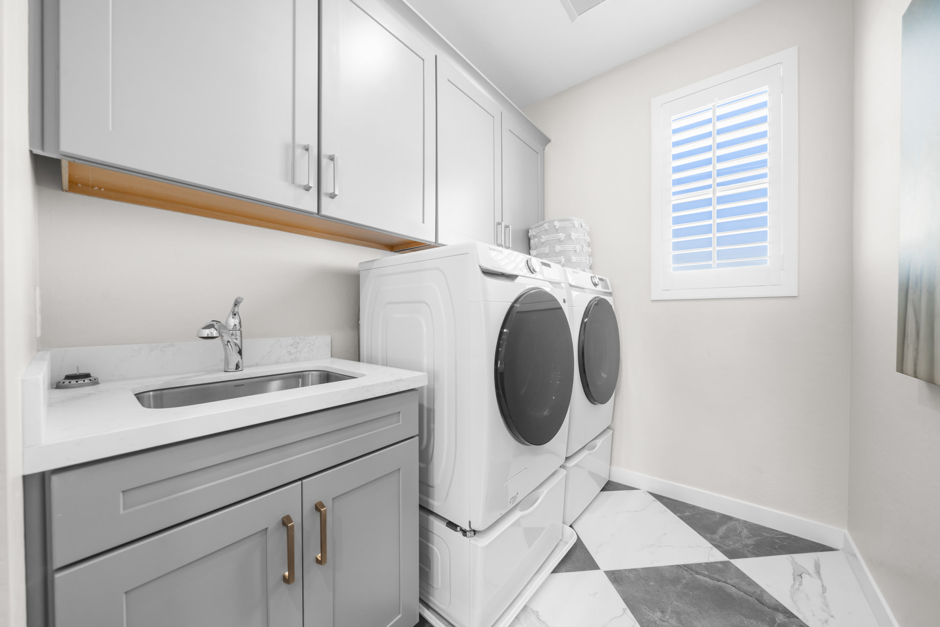 Upstairs Laundry Room | Libra Model Home | Rialta | New homes in Mesa, Arizona | Landsea Homes