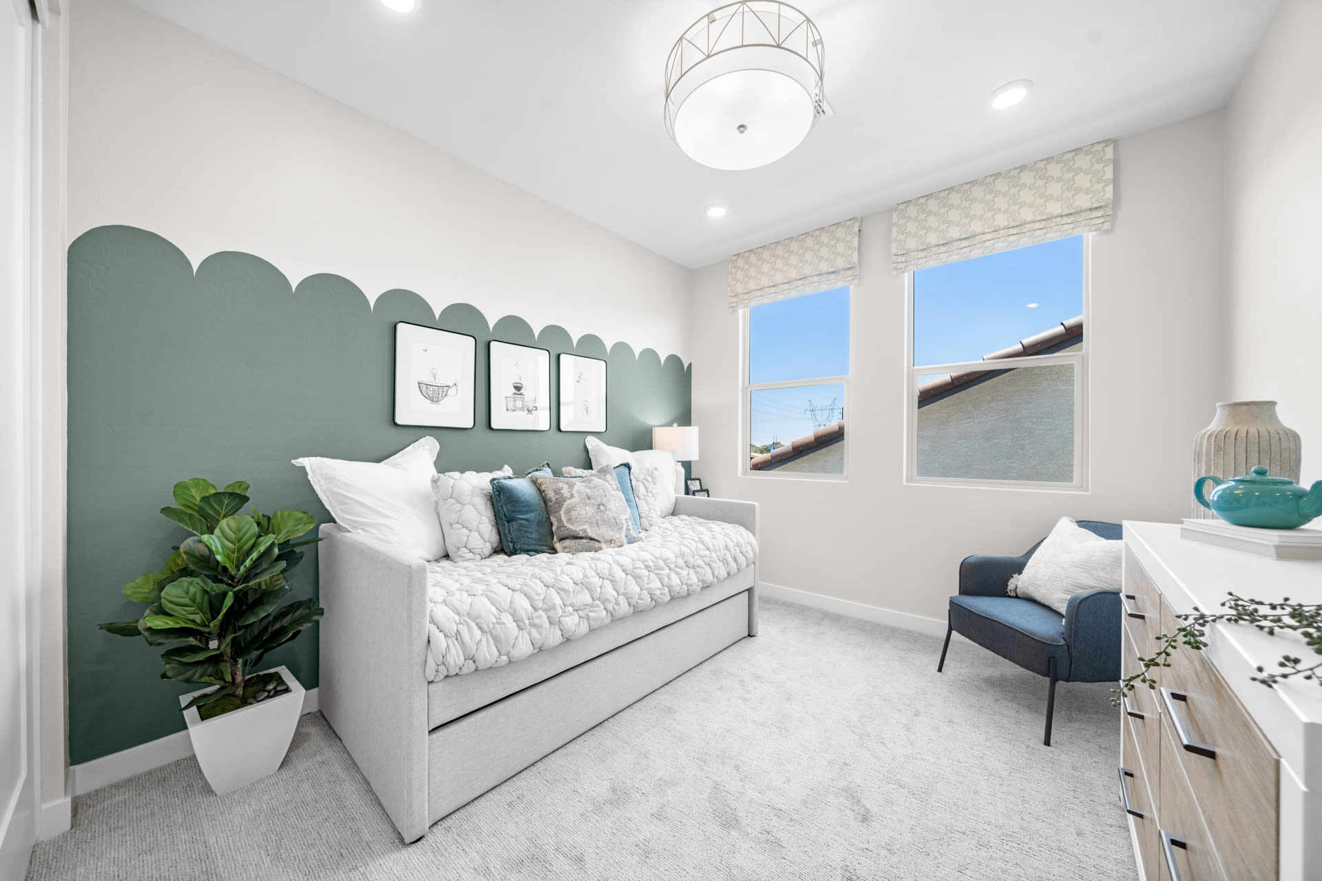 Bedroom 2 | Libra Model Home | Rialta | New homes in Mesa, Arizona | Landsea Homes