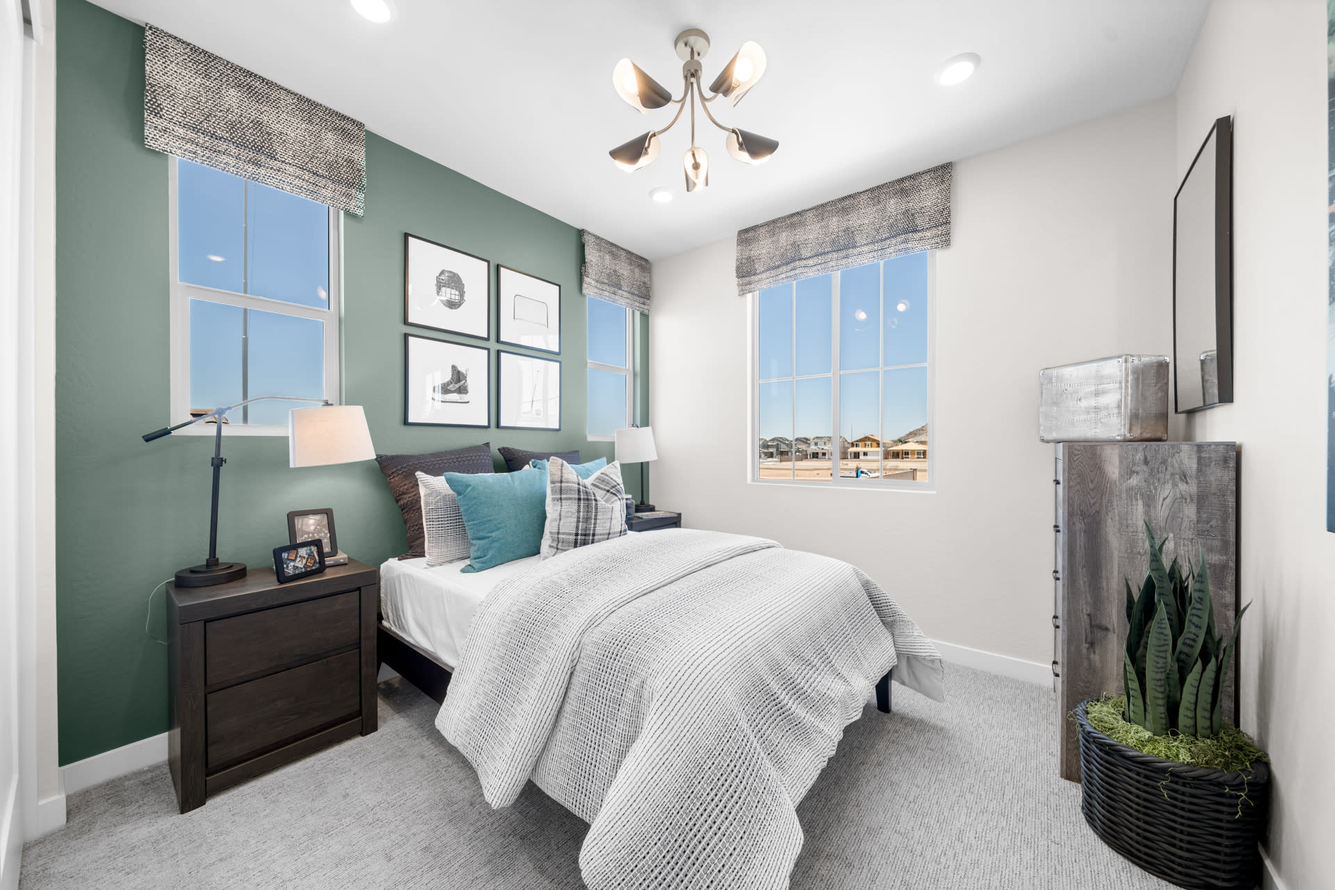Bedroom 3 | Libra Model Home | Rialta | New homes in Mesa, Arizona | Landsea Homes