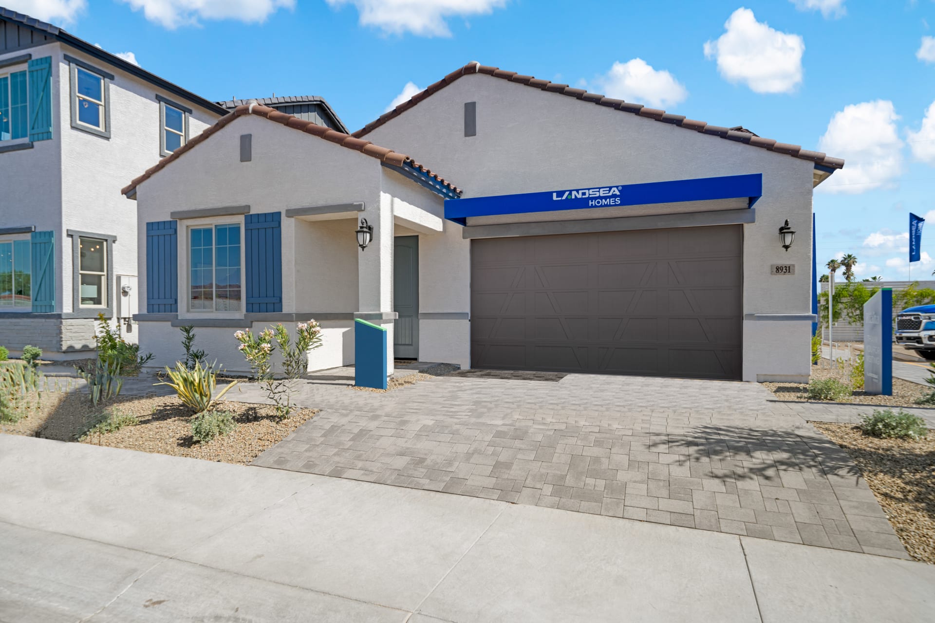 Exterior of Home | Gemini Model Home | Rialta | New homes in Mesa, Arizona | Landsea Homes