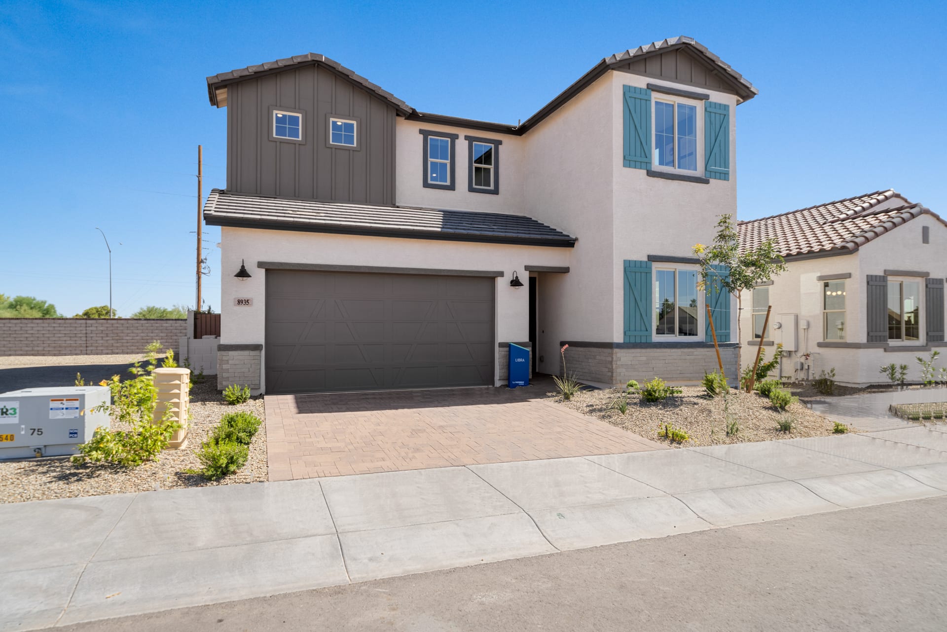 Exterior of Home | Libra Model Home | Rialta | New homes in Mesa, Arizona | Landsea Homes