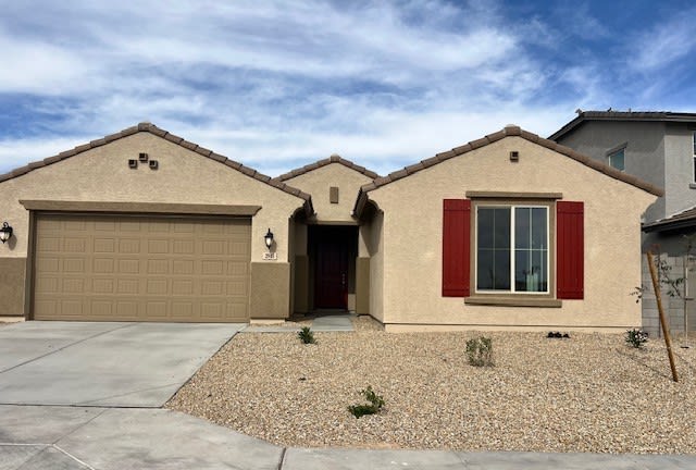 Lot 202 | Exterior | Fremont | Bentridge – Peak Series | New Homes in Buckeye, AZ | Landsea Homes