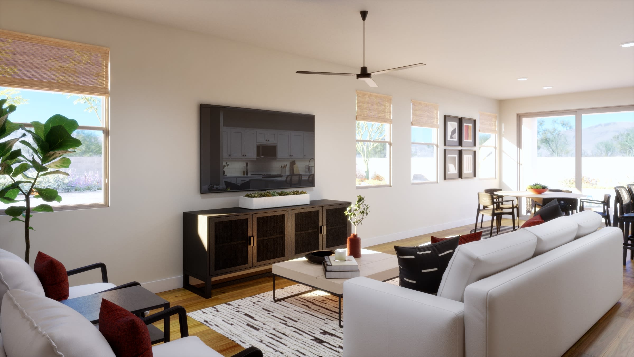 Great Room | Aries at Rialta | New Homes in Mesa, AZ by Landsea Homes