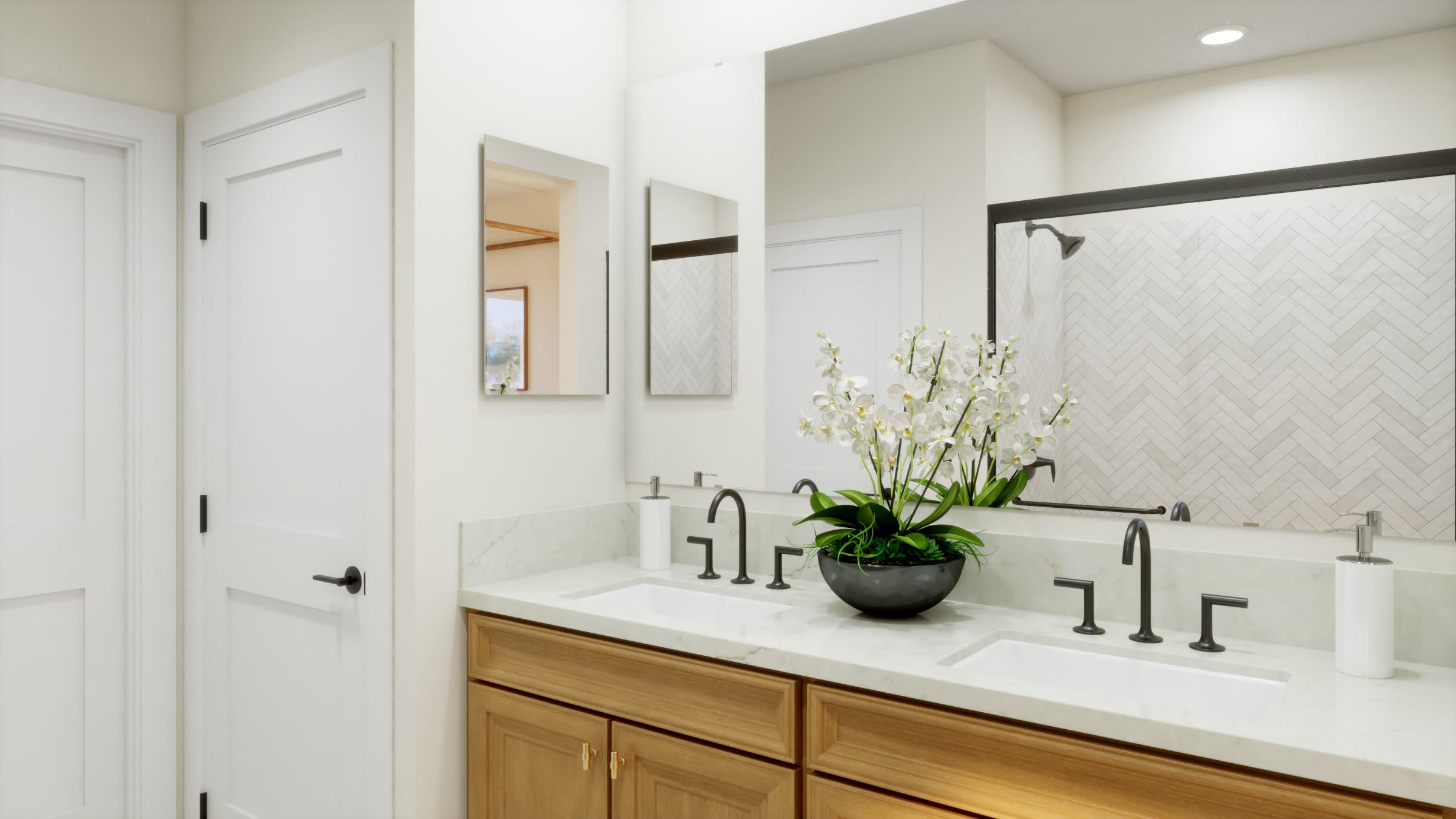 Primary Bathroom | Leo at Rialta | New Homes in Mesa, AZ by Landsea Homes